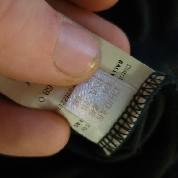 Bally Short Sleeve Size 36 Logo Striped Shirt - Picture 4 of 6